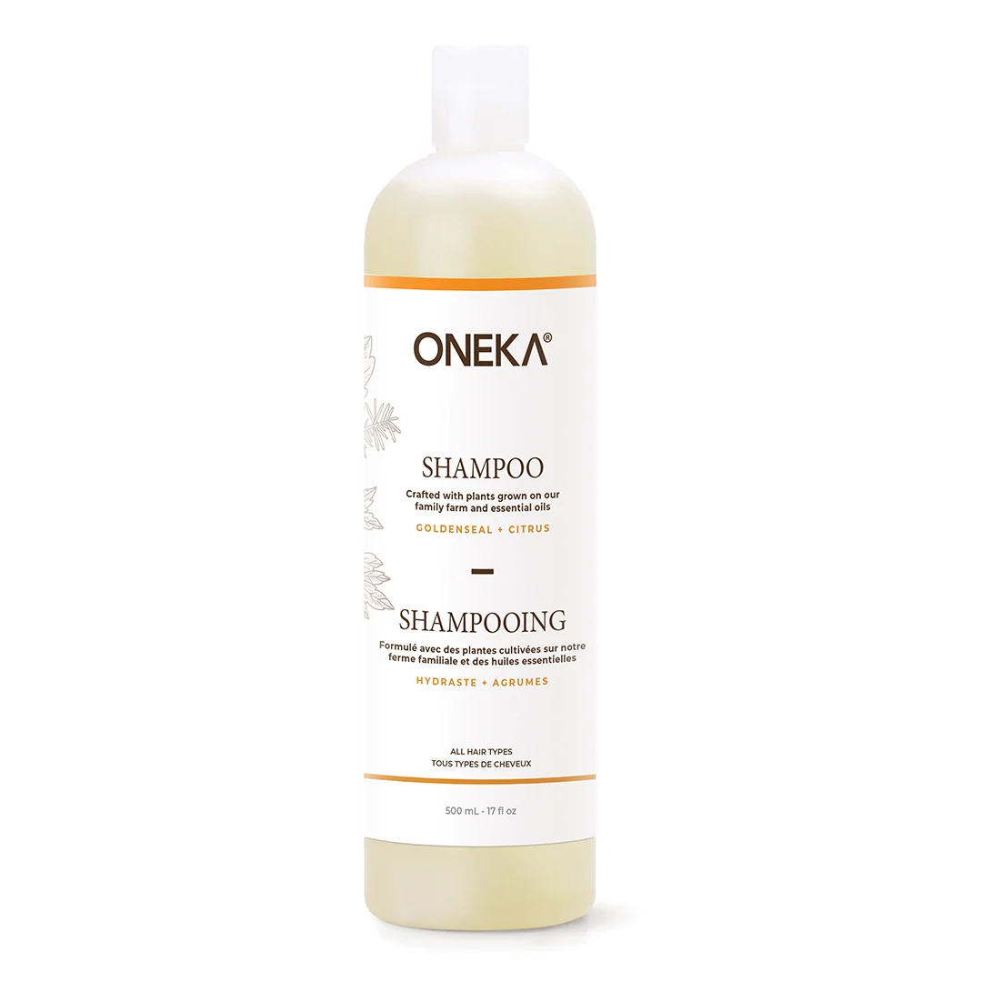 Exceptional Oneka Shampoo – Goldenseal and Citrus Clean