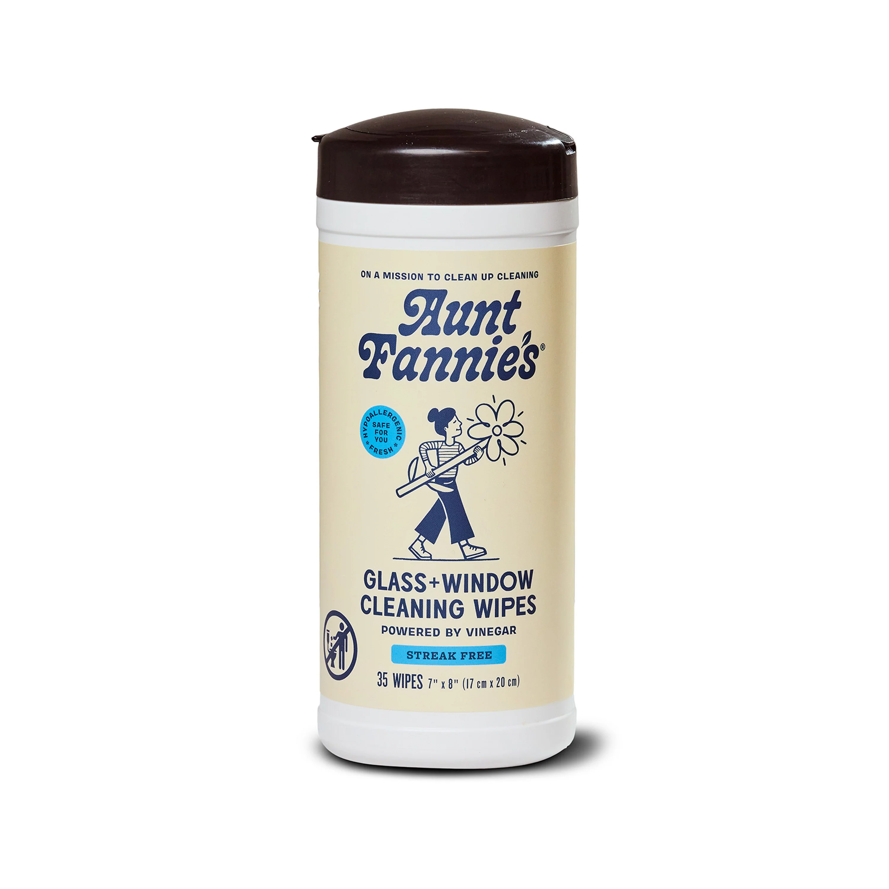 Powerful Aunt Fannie’s Glass Window Cleaning Wipes Outstanding