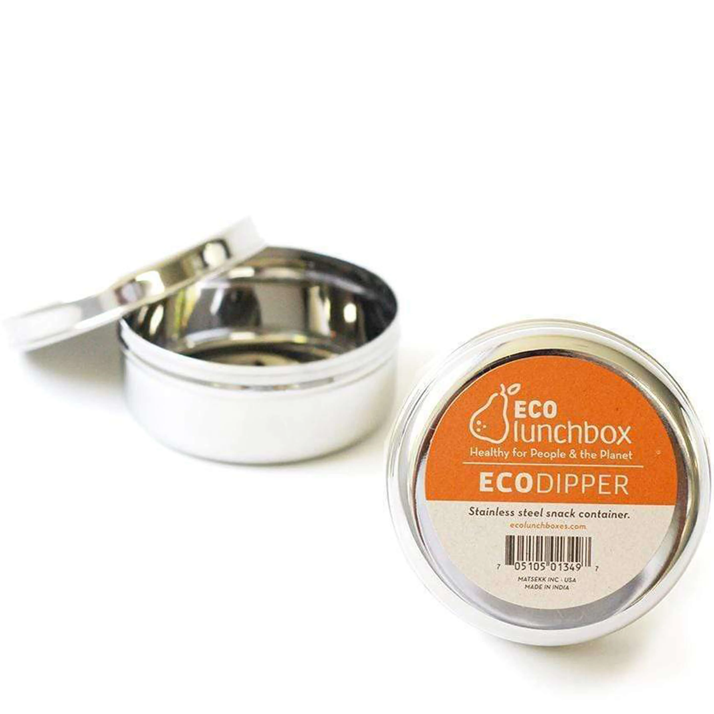 Lightweight EcoLunchBox ECOdipper Stainless Steel Snack Container Official