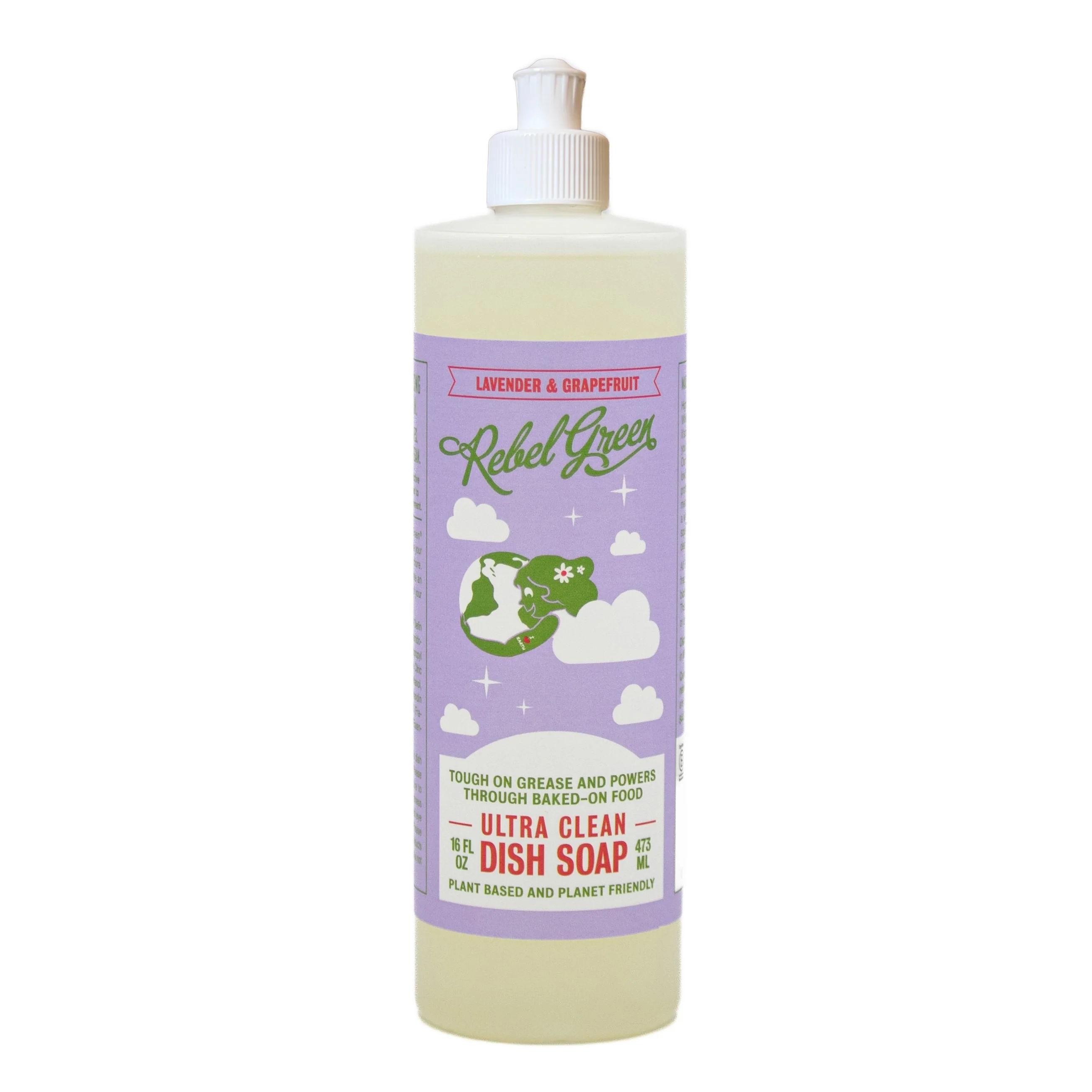 Smooth Rebel Green Ultra Clean Dish Soap Casual