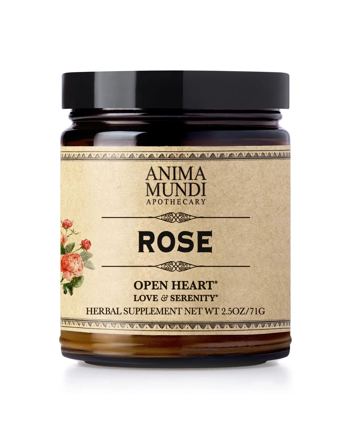 Smooth Anima Mundi ROSE Love Serenity Herbal Supplement Enhanced