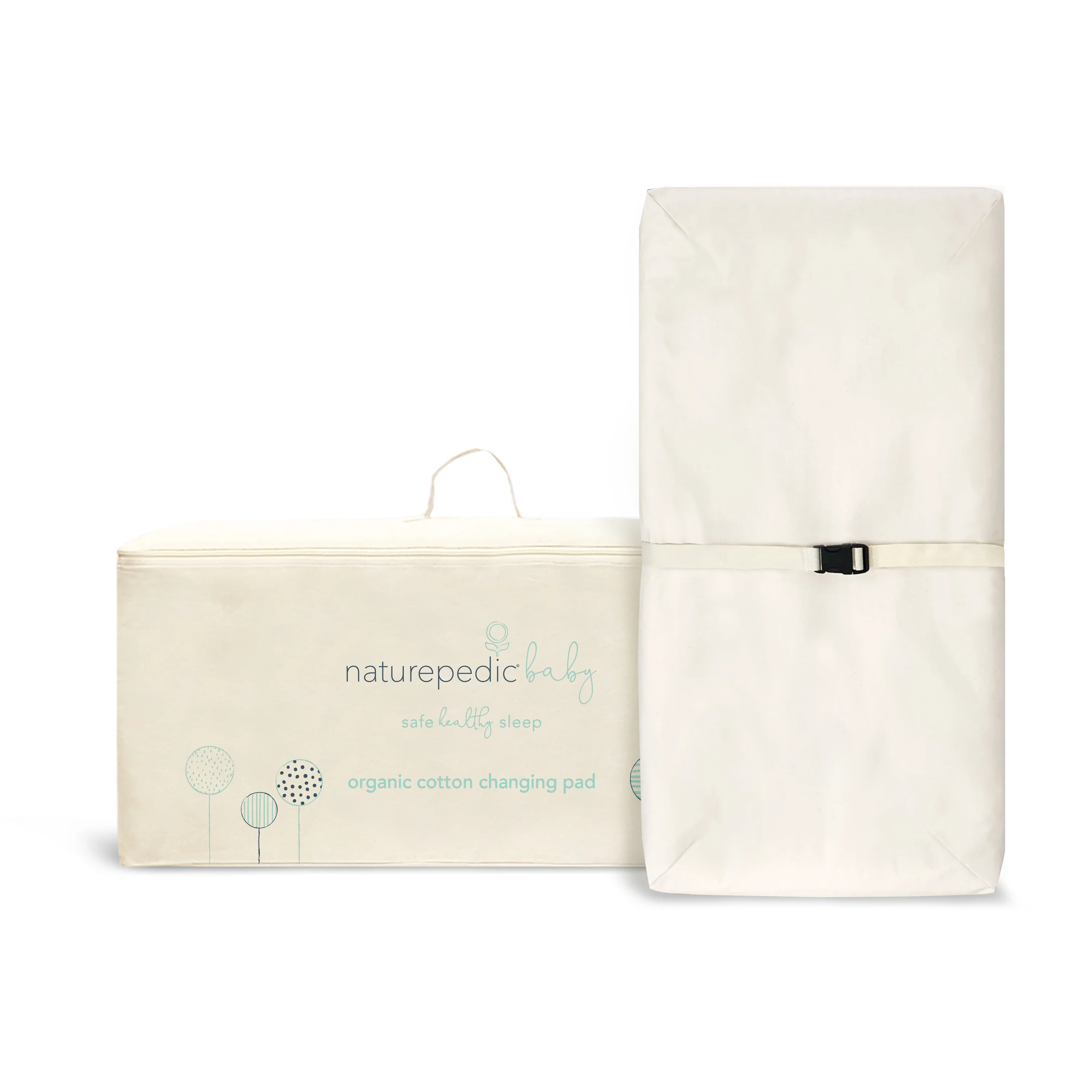 Proven Naturepedic Baby Changing Pad – Organic Cotton Flexible