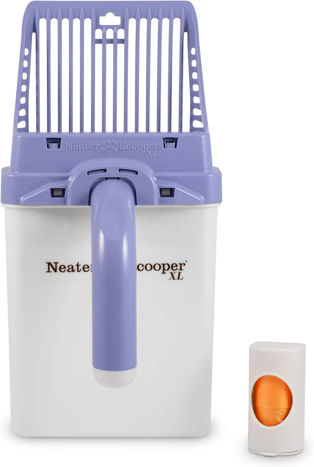 Elegant Neater Pet Brands Neater Scooper XL Cat Litter Scoop 15 Refill Bags – Extra-Large Capacity Mess- Cat Litter Scooper with Bag for Large Multiple Cats Spill-Proof Litter Box Scooper with Holder Trusted
