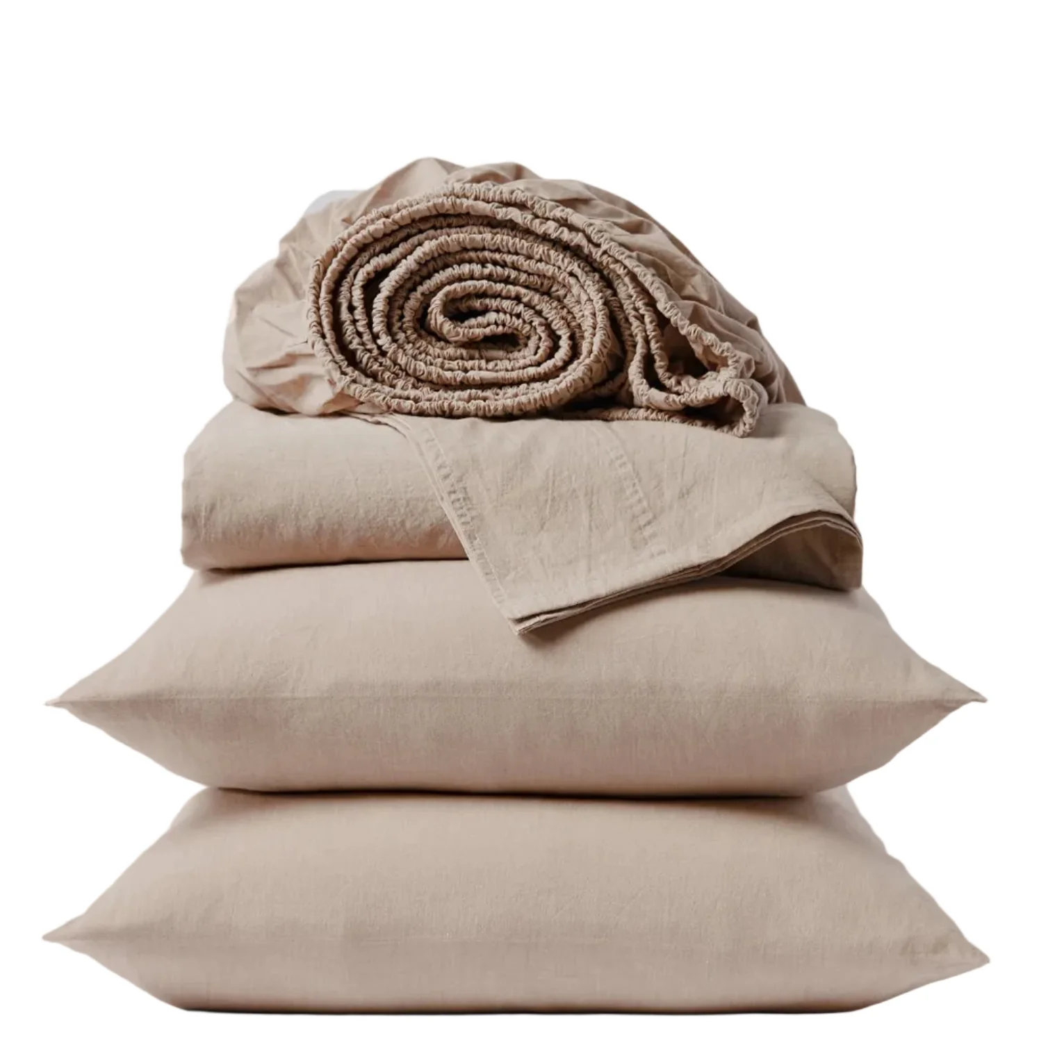 Responsible Coyuchi Organic Crinkled Percale™ Sheet Set Efficient