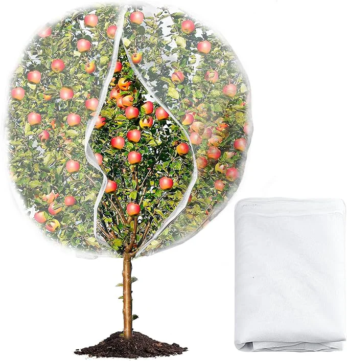 Selected 8 x 6.6ft Large Fruits Tree Netting Garden Mesh Insect Tree Cover Modern