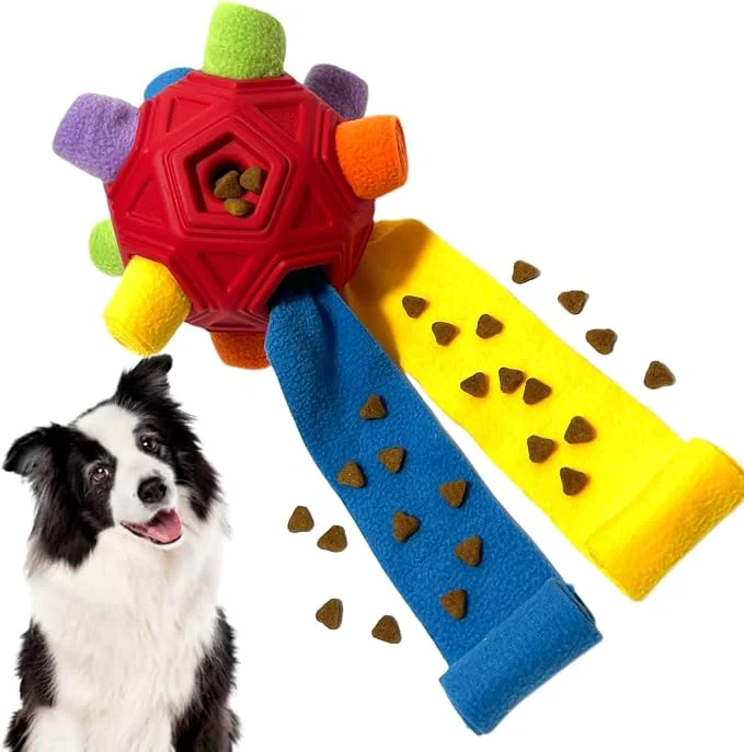 Superior Snuffle Ball for Dog Toys Unbreakable Upgrade Ball Interactive Toy Foraging Selected