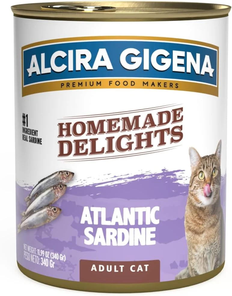 Natural Wet Cat Food Atlantic Sardine – Pack of 12 Modern