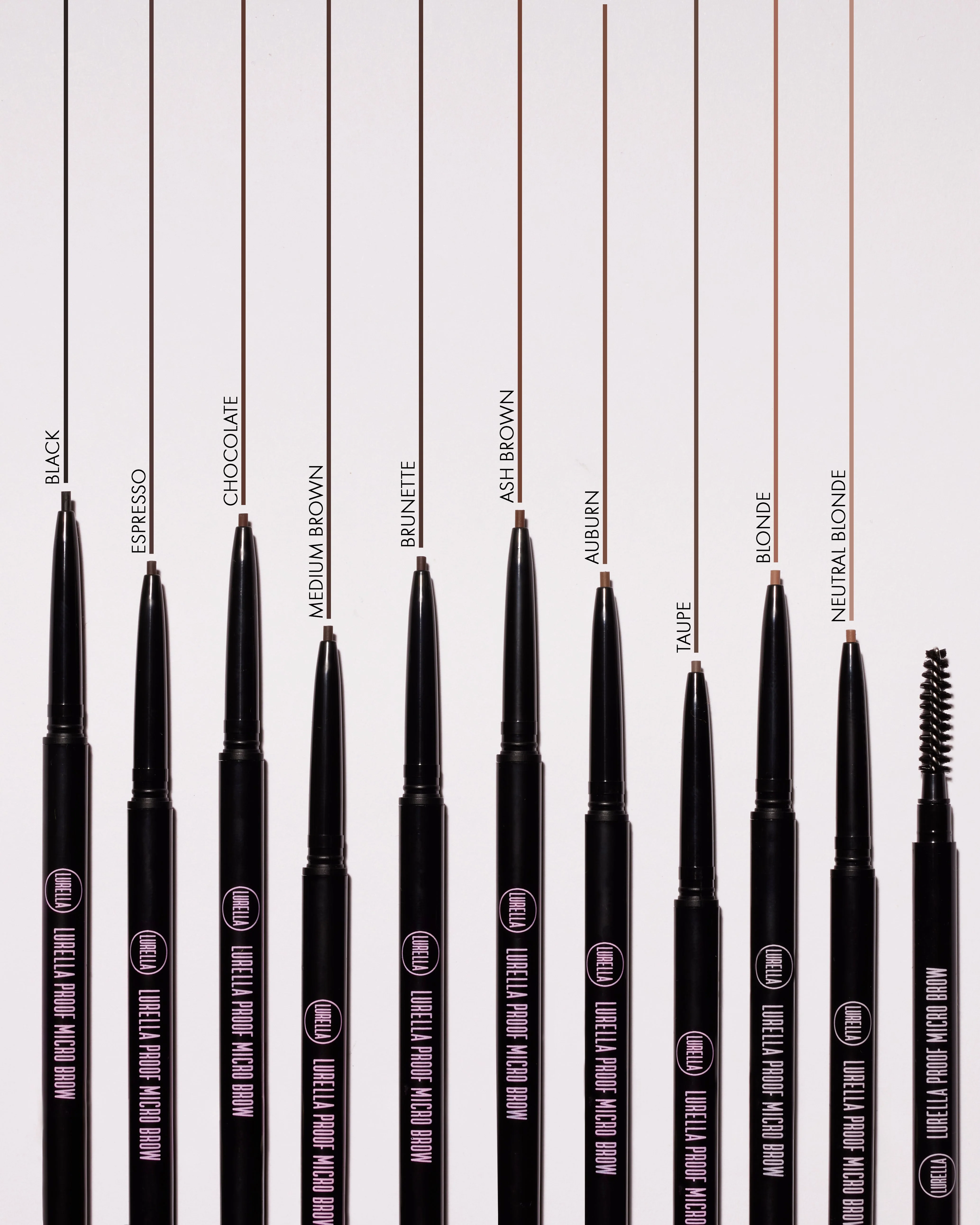 Natural Lurella Proof Micro Brow Pencils Prestigious