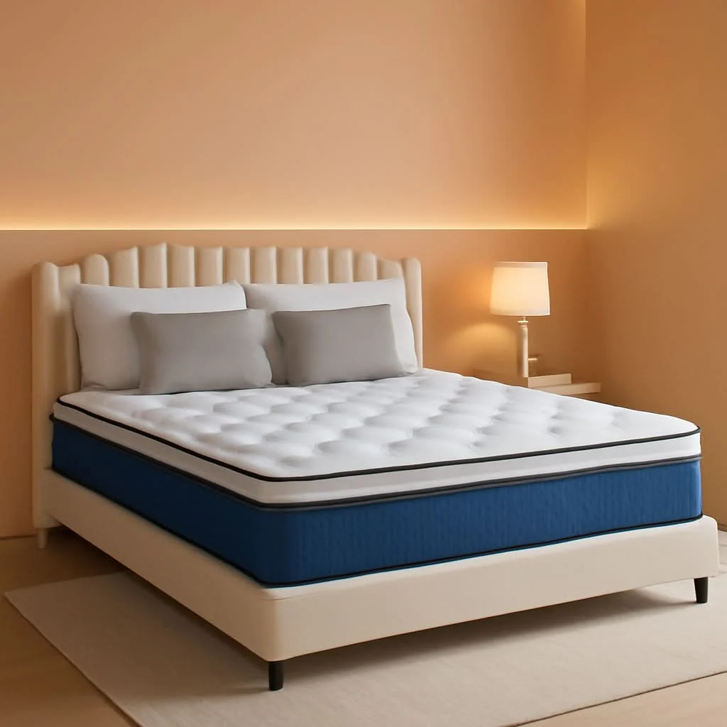 Powerful Queen 14 Inch UltraHighDensity Memory Foam Mattress Crafted