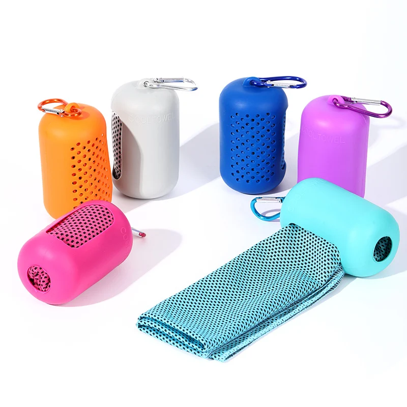 Casual Cooling Yoga Towel Sports Towel – Quick-Dry Ice Towel for Gym Fitness Outdoor Minimalist