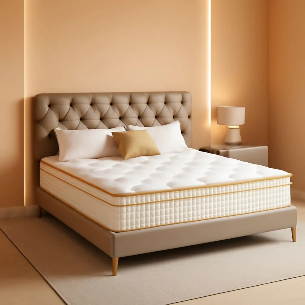 Casual King Hybrid Mattress Twelve Inches CertipurUS Memory Foam Optimized