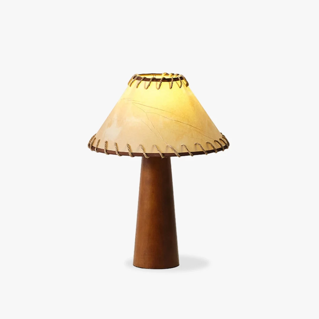 Crafted Vintage Sheepskin Table Lamp Specialty