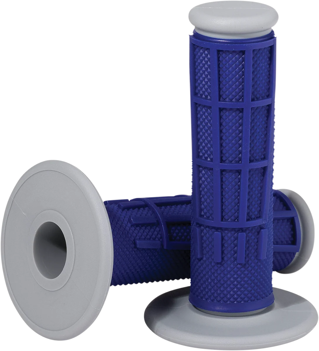 Stylish MOOSE RACING Grips – Compound – Half-Waffle – Blue 1MG2315-UEM Organic