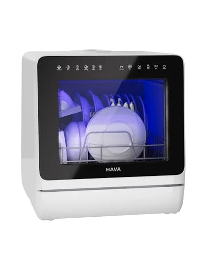Fashionable Countertop Dishwasher with Water Softener Enhanced Energy Efficiency Luxury