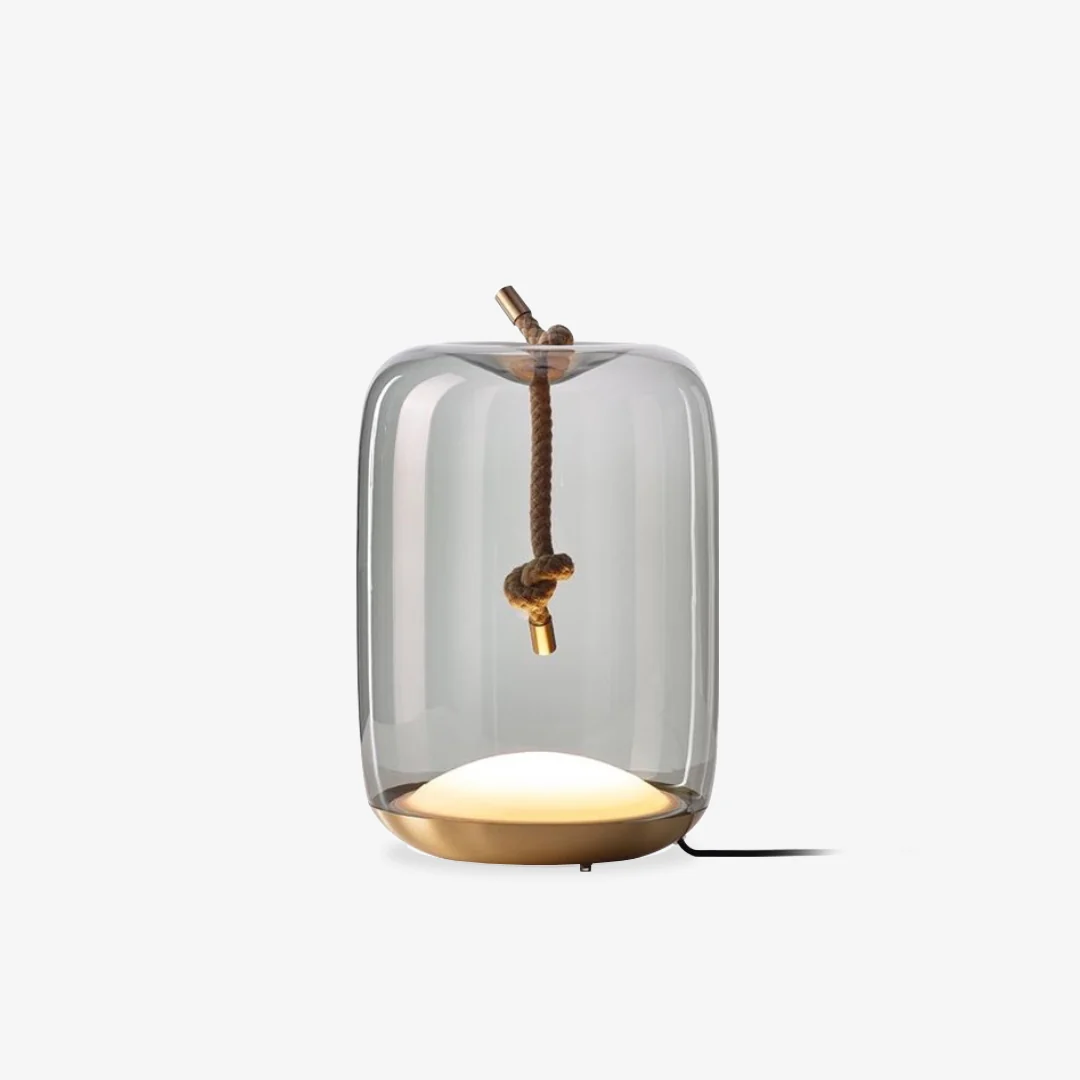 Exceptional Knot Glass Table Lamp Sustainable