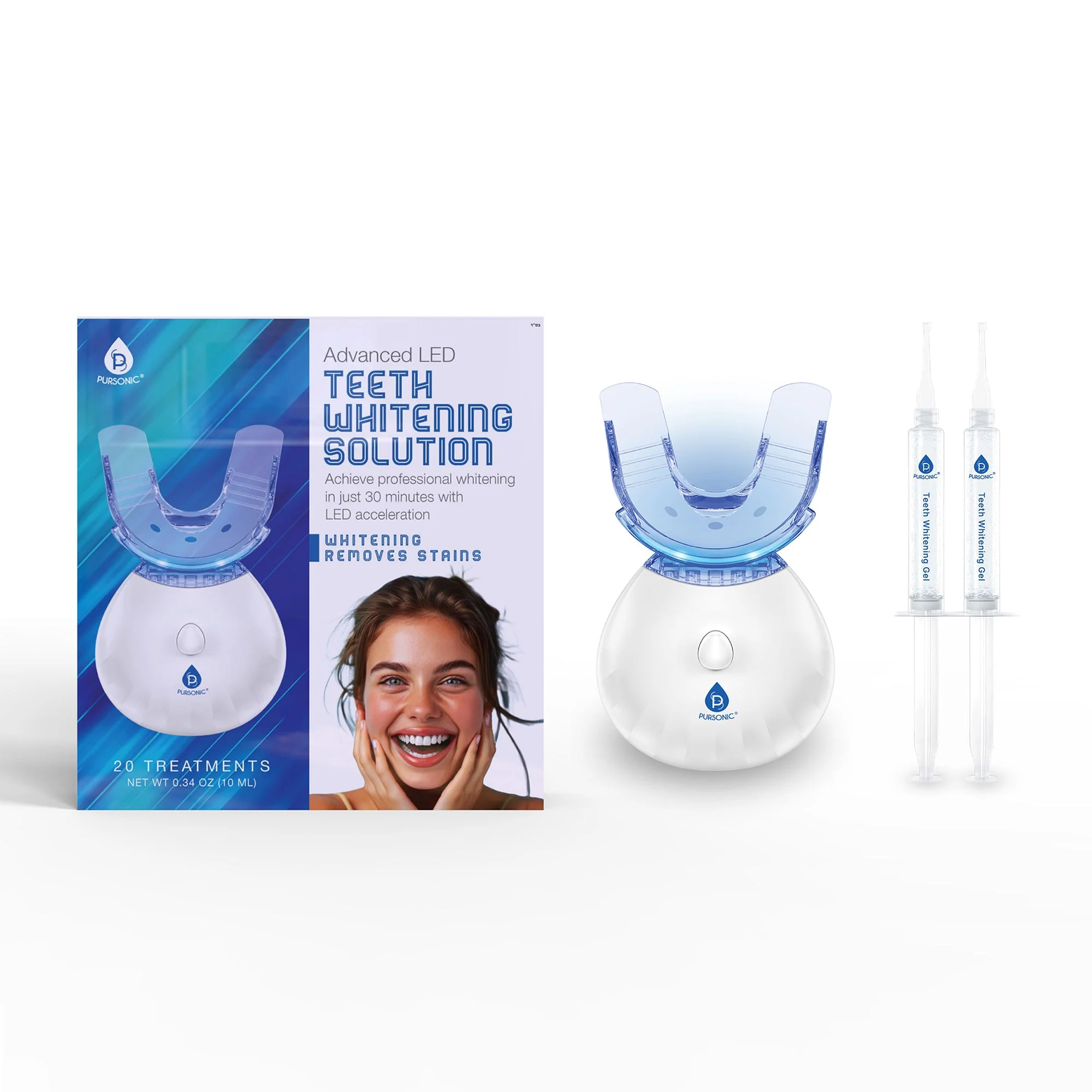 World-Class Advanced LED Teeth Whitening Solution Luxury