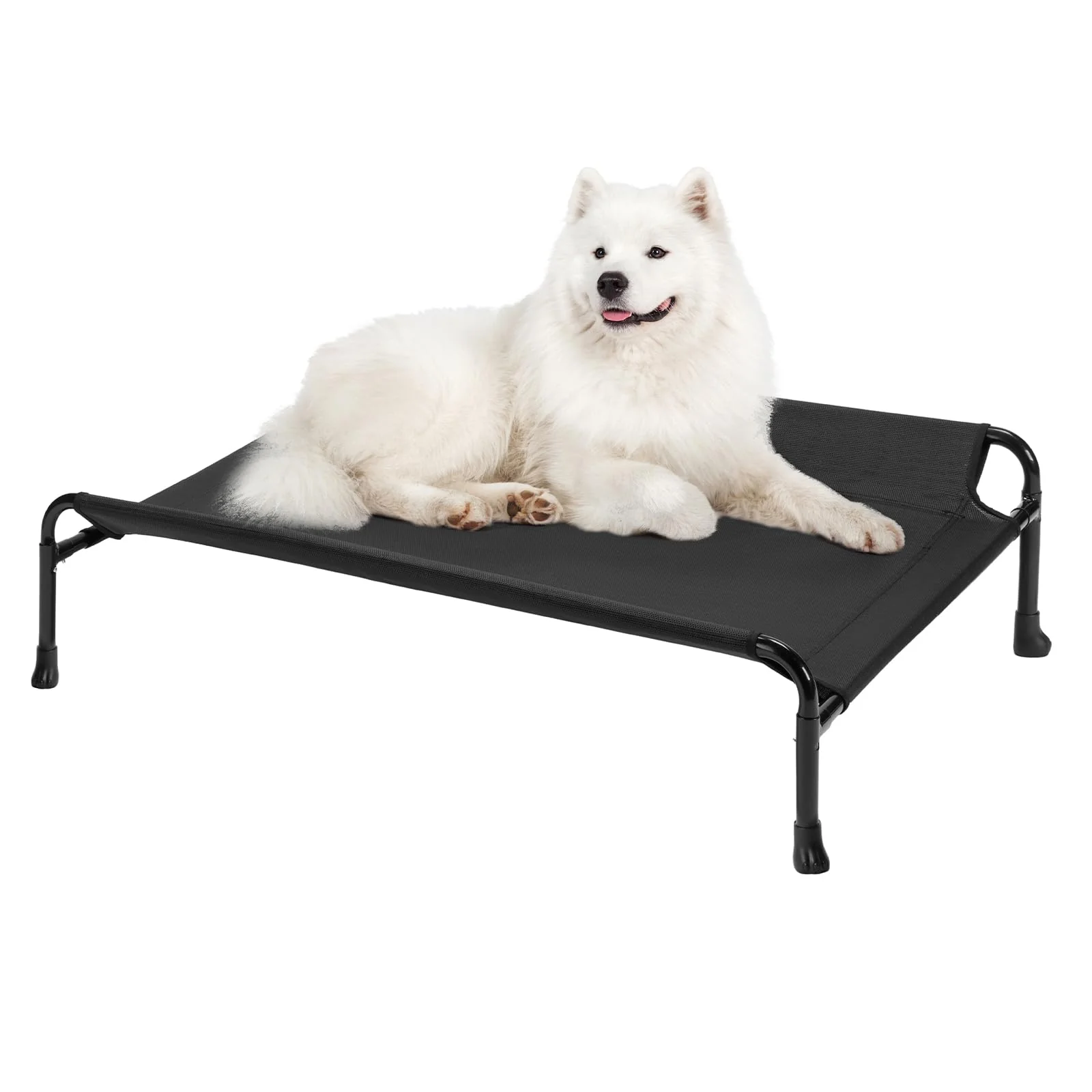 User-Friendly Veehoo d Dog Bed – Raised Outdoor Cot with Guardrail Cooling Mesh Modern