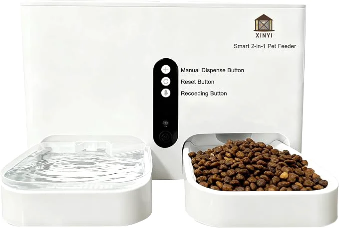 Long-Lasting Automatic Pet Feeder and Water Dispenser 2-in-1 Set Responsible