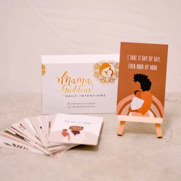 Authentic Mama Goddess Daily Intentions Affirmation Cards Traditional