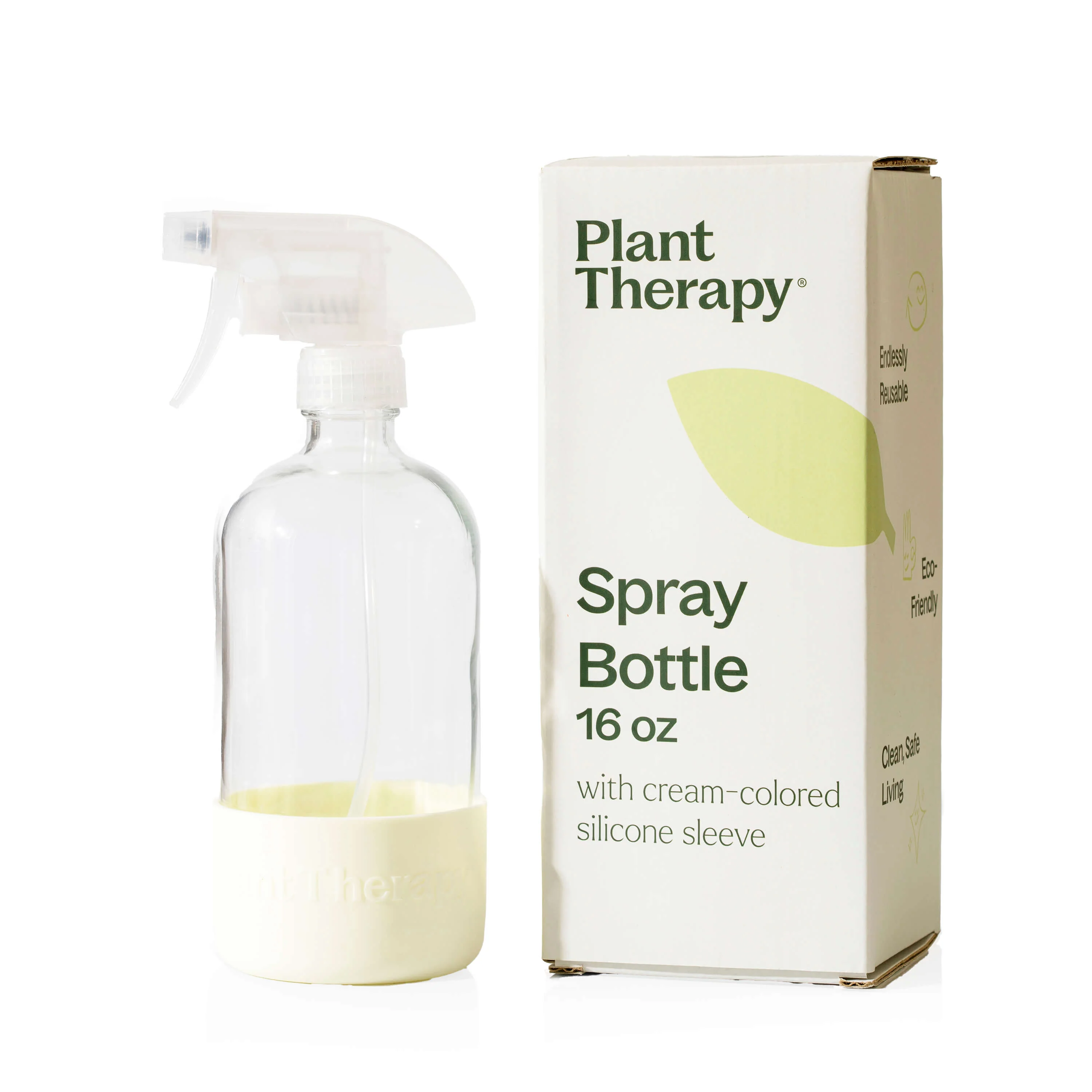 Eco-Friendly Glass Spray Bottle with Chamomile Sleeve Pure