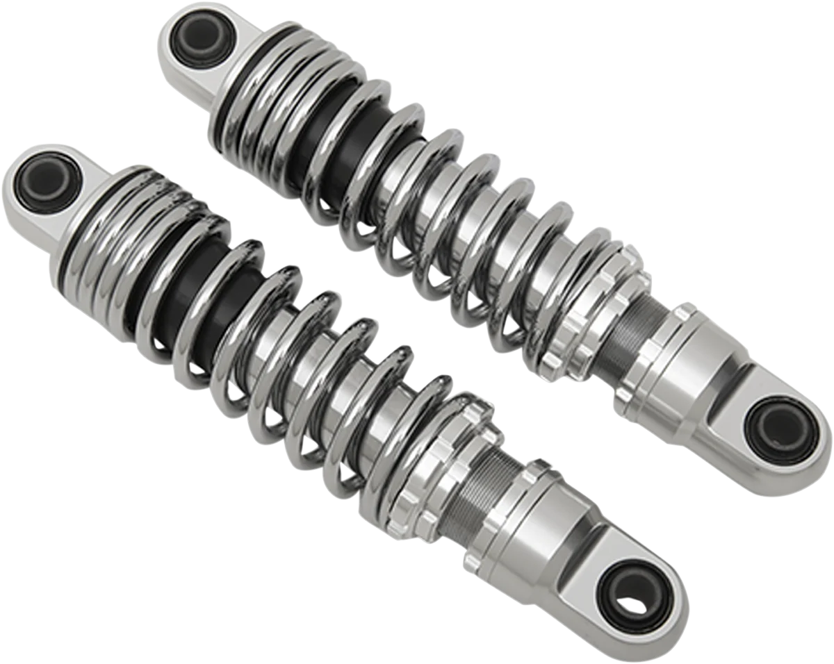 Superior DRAG SPECIALTIES SHOCKS Premium Ride-Height Adjustable Shocks – Chrome – Standard – 12 C16-0156A World-Class