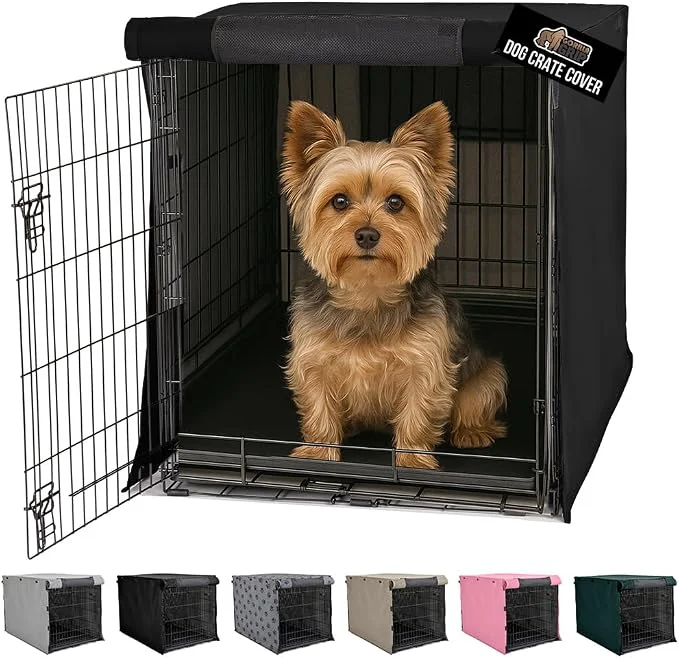 World-Class GORILLA GRIP Dog Crate Covers Compatible Smooth