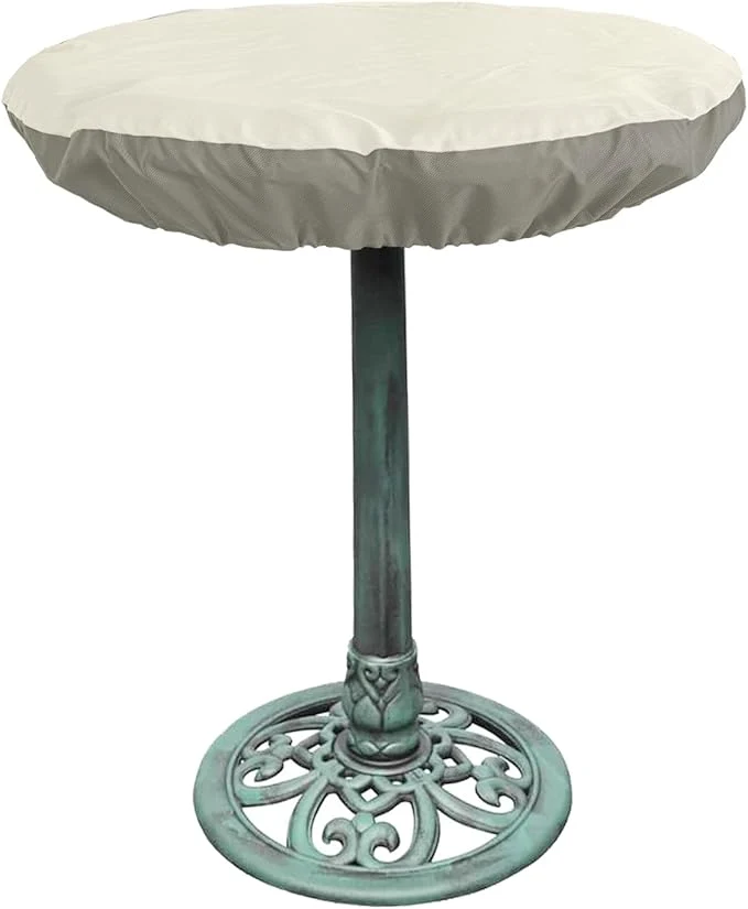Powerful Bitubi Bird Bath Cover for 24 to 30 Diameter Bowl Heavy Duty Waterproof 600D Traditional