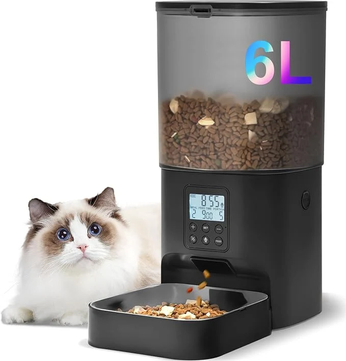 Relaxed Automatic Cat Feeder Cat Food Dispenser Exceptional