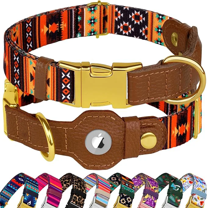 Recyclable AirTag Dog Collar for Small Medium Large Breed Outstanding