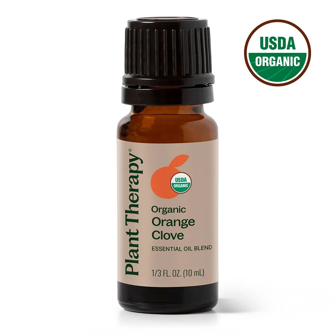 Consistent Organic Orange Clove Essential Oil Blend Relaxed