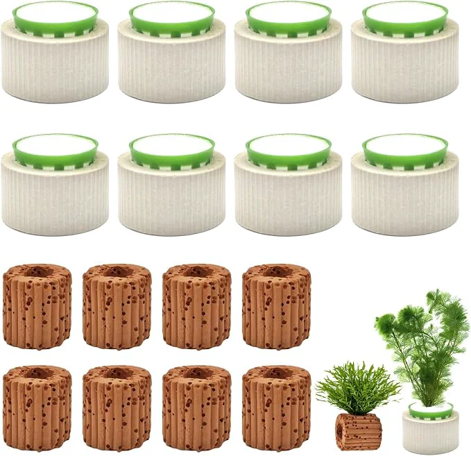 Crafted 16 Pack Aquarium Plant Weights Aquatic Plants Fixed Ring Set Anti-Floating Trusted