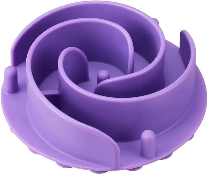 Quality Slow Feeder Dog Bowls Insert alk Soft Silicone Slow Eating Feeder Insert with Suction Cups for Small Medium and Large Dogs Fit into Basic and d BowlsAbout ThisOverview Consistent