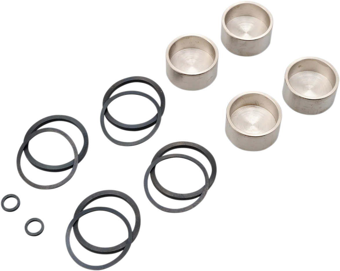 Official DRAG SPECIALTIES Front Rear Caliper Rebuild Kit – XL 44313-00-HC3 Prestigious