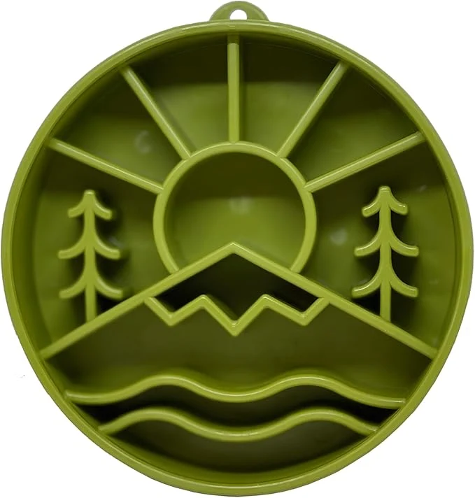 Dependable SodaPup Great Outdoors Enrichment Bowl – Durable Slow Feeder Bowl Made in USA from Non-Toxic Pet-Safe Food Safe Material for Mental Stimulation Slowing Down Eating Healthy Digestion MoreAbout ThisOverview Pure