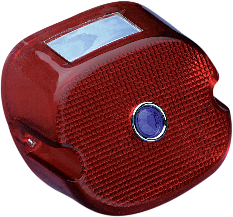 Secure DRAG SPECIALTIES Laydown Taillight Lens – Red 12-0018C-BC446 Top-Quality