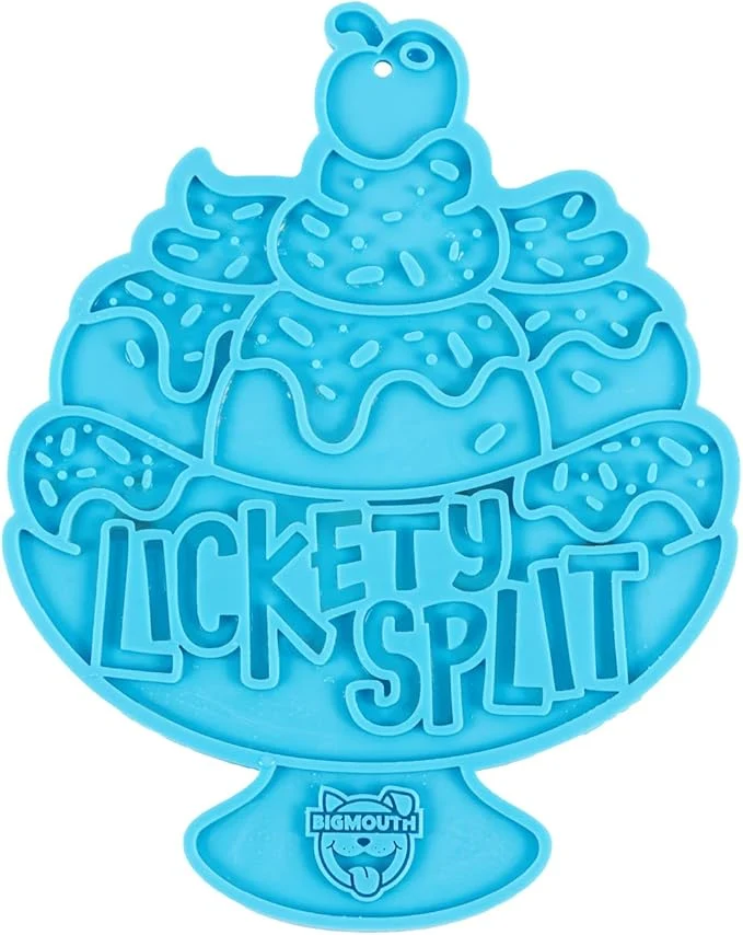 Dependable BigMouth Lickety Split Silicone Lick Mat for Dogs and Cats Slow Feeder Enrichment Pad Dishwasher Safe Anxiety Relief ToyAbout ThisOverview Traditional