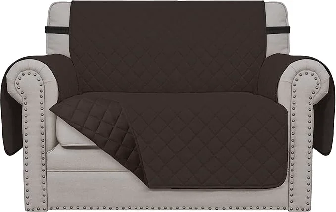 Fine Crafted Easy-Going Oversized Chair Sofa Slipcover Reversible Sofa Cover Water Resistant Couch Cover Furniture Protector Cover with Elastic Straps for Pets Dog Oversized Chair Chocolate Chocolate About ThisOverview Exclusive