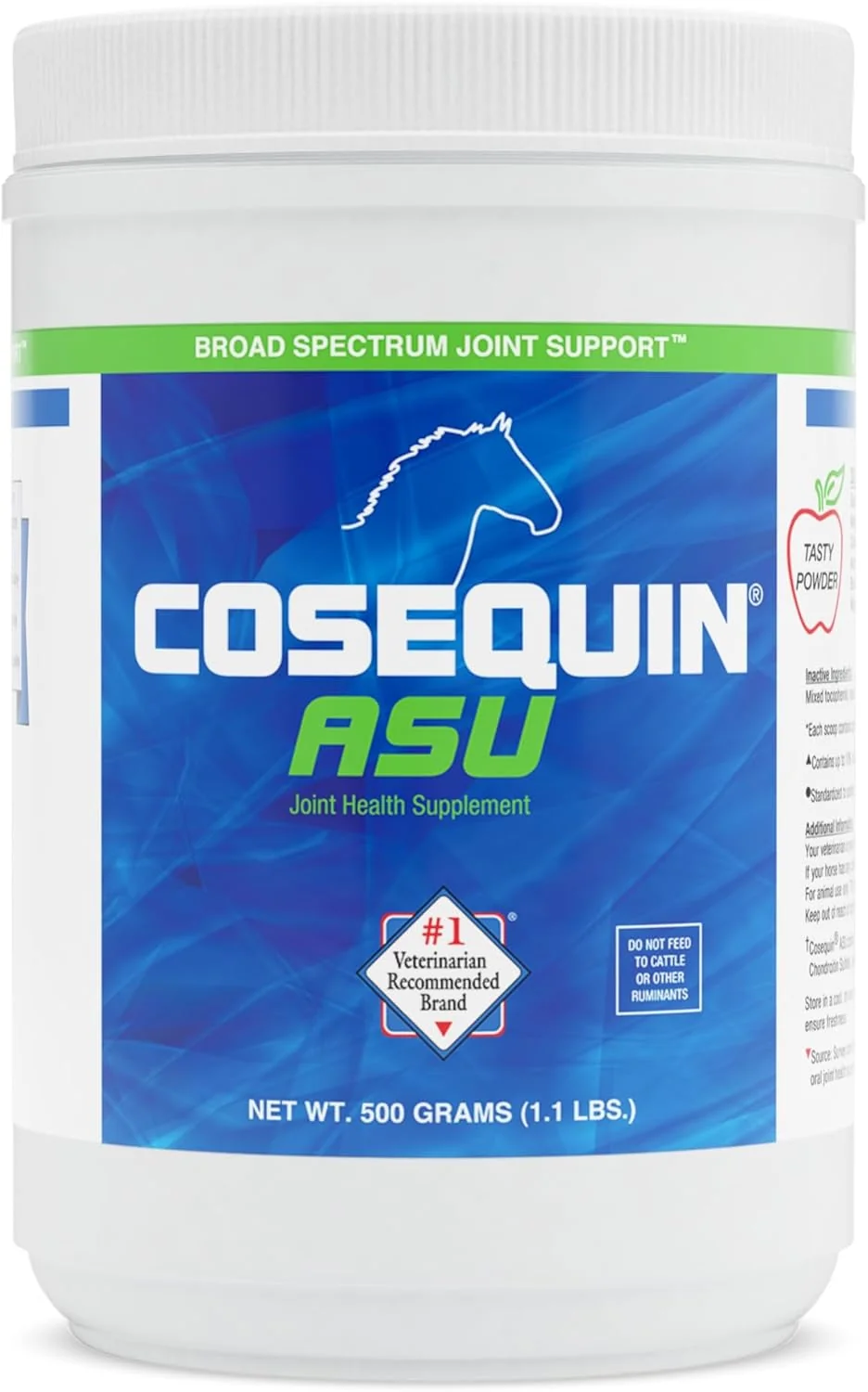 Responsible Nutramax Cosequin ASU Joint Health Supplement for Horses – Powder with Glucosamine Chondroitin ASU and MSM 500 Grams Sustainable