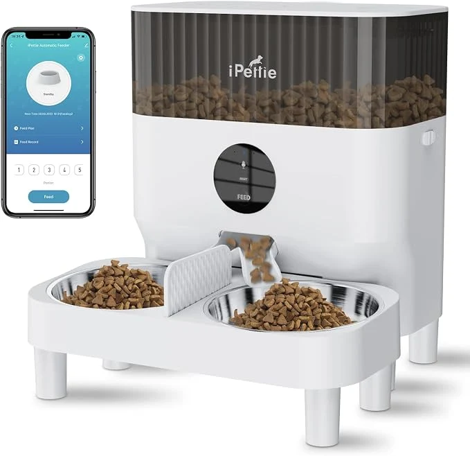 Breathable iPettie Automatic WiFi Pet Feeder Outstanding