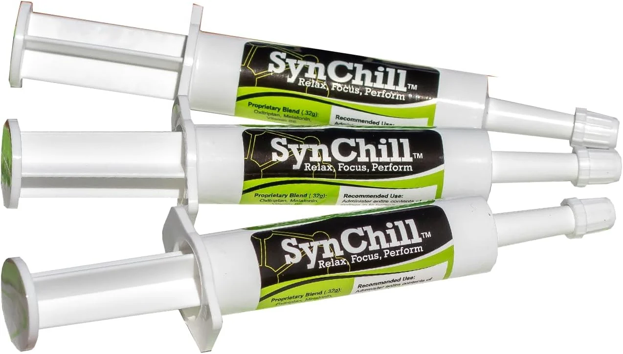 Pure SynChill Oral Horse Calming Gel. Built to hold up to how pets actually live at home. First-Class
