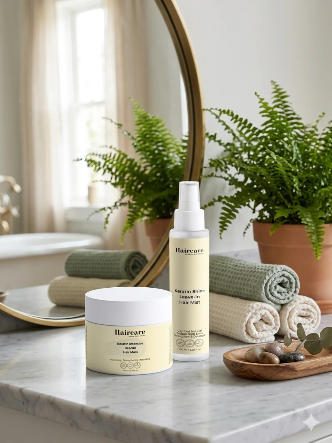 Enhanced Keratin Light Haircare Bundle High-Performance