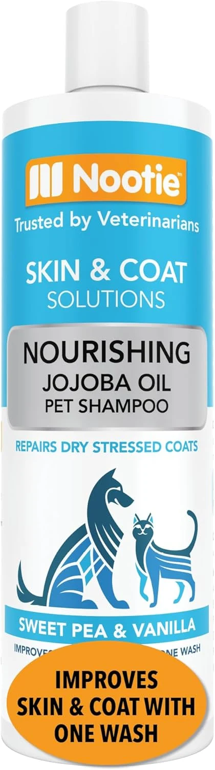 Prestigious Nootie – Pet Shampoo for Sensitive Skin – Revitalizes Dry Skin Coat – Natural Ingredients – Gentle Dog Shampoo – Cleans Conditions Quality
