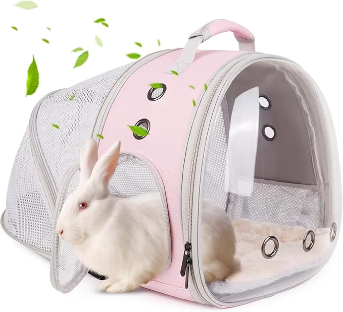 Practical Back Expandable Backpack for Small Animals Portable Travel Bag Breathable Pet Outstanding