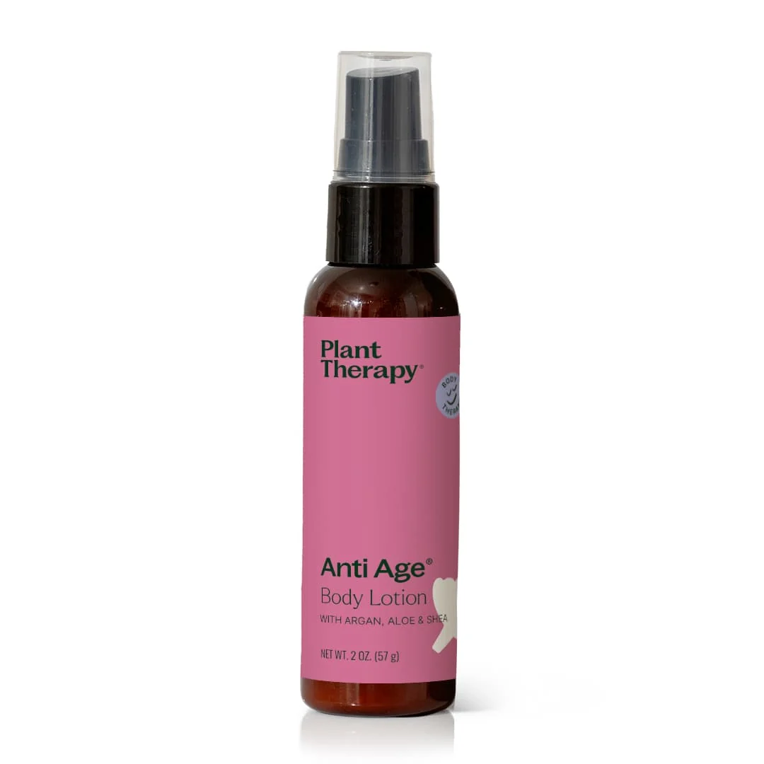 Long-Lasting Anti Age Body Lotion with Argan Aloe and Shea 2oz Selected