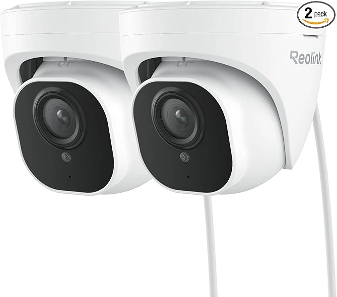 Safe REOLINK 4K Outdoor Cameras for Home Security IP PoE Dome Surveillance Camera with Human Vehicle Pet Detection 25FPS Daytime Work with Smart Home Up to 512GB microSD Card RLC-820A Pack of 2 About ThisOverview Versatile