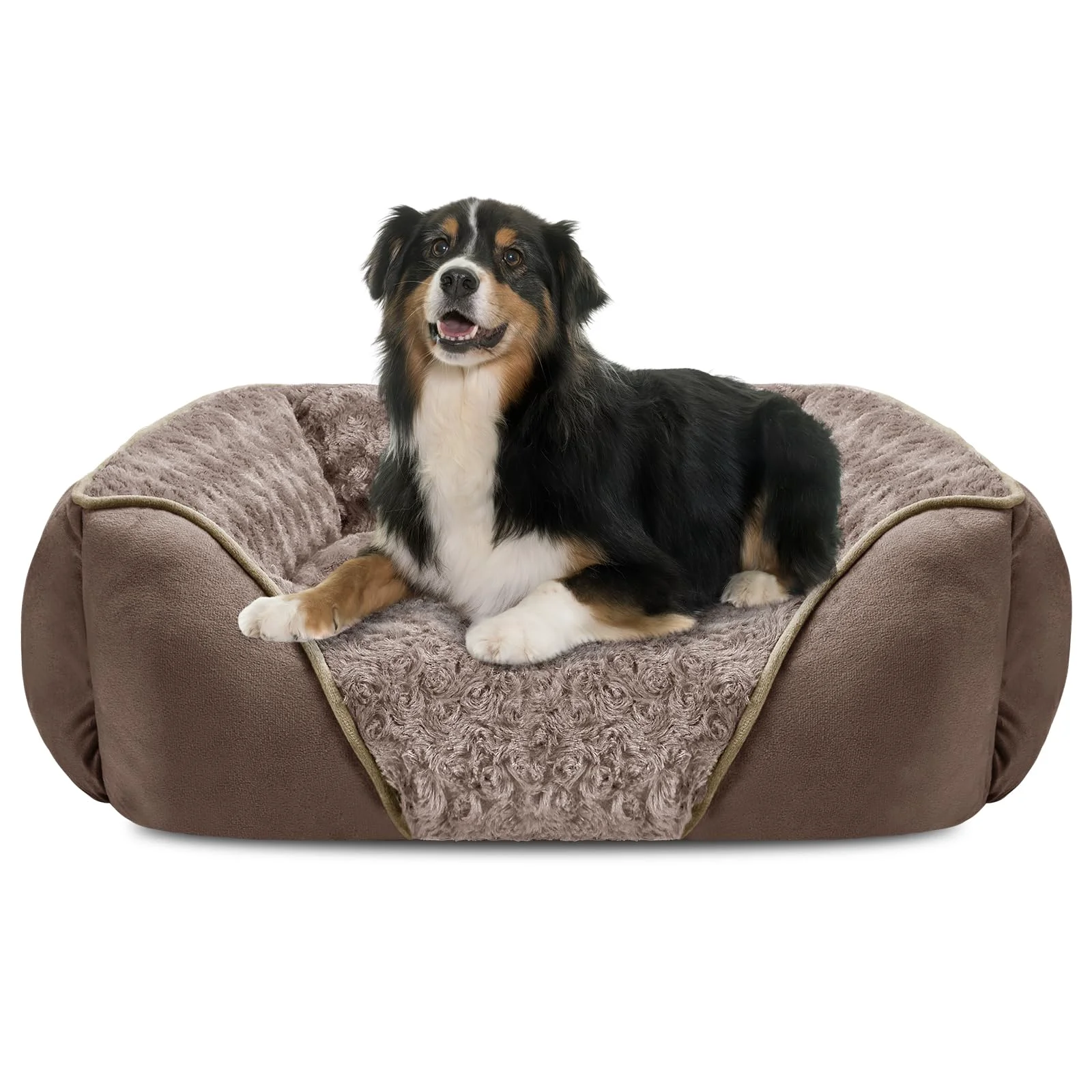 Fine INVENHO X-Large Rectangular Dog Bed – Washable Orthopedic Anti-Slip World-Class