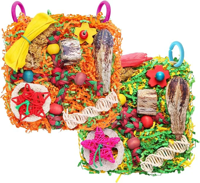 Sustainable Bird Toys for Small Medium Parrots Modern
