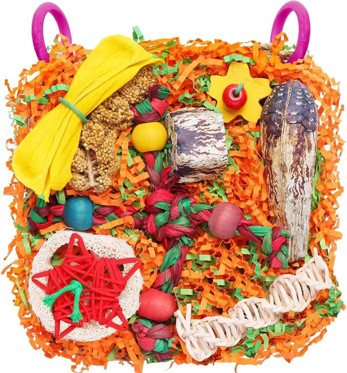 Classic Bird Toys for Small Medium Parrots Elegant