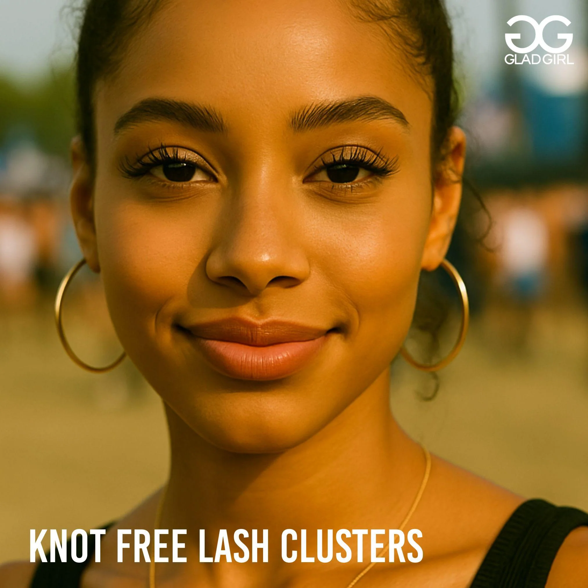High-Quality Knot Cluster Lashes Specialty