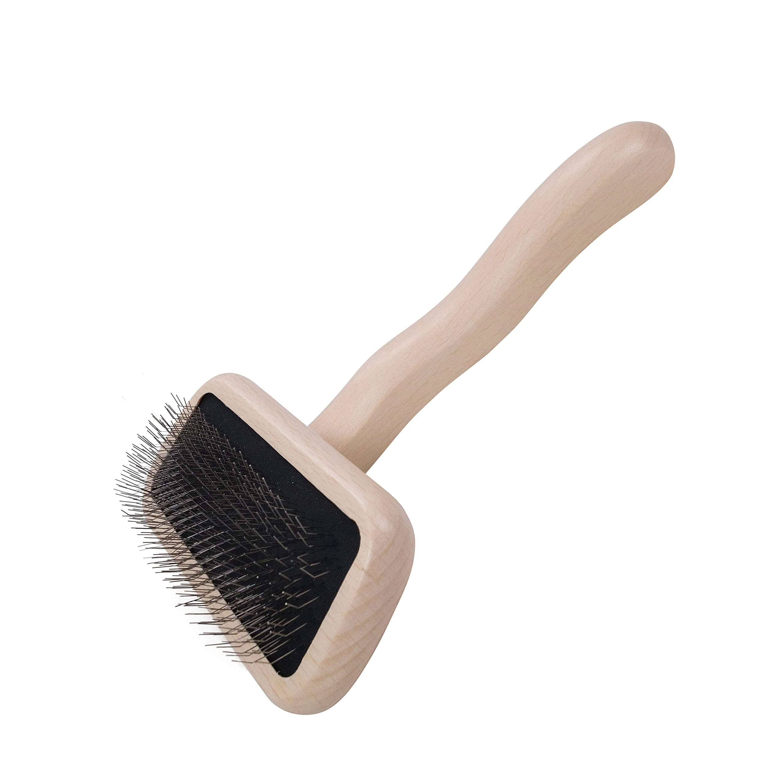 Professional Chris Christensen Karben II Slicker Brush for Dogs – Small 17mm Pins All Coat Types Advanced